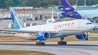 Fort Lauderdale-Hollywood Int'l Airport Action | Plane Spotting | Landings & Takeoffs