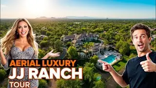 Exclusive Aerial Tour: JJ Ranch Road Estate | Peoria AZ 🏘️