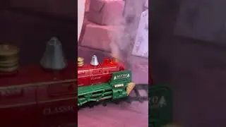 deAO Christmas Theme Classic Train Set for Kids