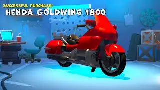 New Bike ( HENDA GOLDWING 1800 ) Moto City: Mad Bike Delivery Gameplay Part - 4