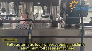 Precision Capping & Sealing Combo: Watch This 4-Wheel Machine and Foil Sealer Protect Your Products