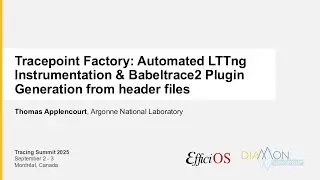 TS2025 - Automated LTTng Instrumentation & Babeltrace2 Plugin Generation from header files