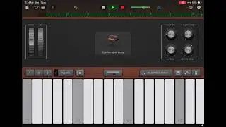 I made my own tone by iPad apple