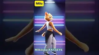 Milkshake - Katseye - 🐱 Milo&rsquo;s Dance Beat｜04  #dance #shorts #viral