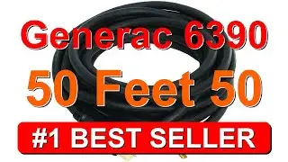 Generac 6390 50 Feet 50 Amp Generator Cord Secure and Reliable Power Connection - B009TNSM36