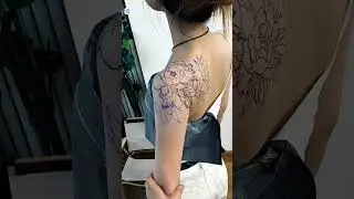 #TattooTimelapse #BackTattoo #InkInMotion #TattooMaking #ZenLinesTattoos#ChineseTattoos