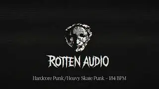 [FREE] Hardcore Punk/Heavy Skate Punk drum track, backing track - 184 BPM