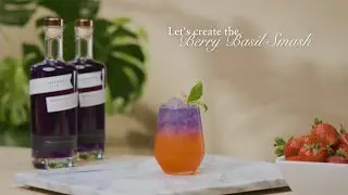 Berry Basil Smash | Empress 1908 Gin