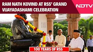 RSS 100 Years | RSS Celebrates 100 Years With Vijayadashami Event In Nagpur, Ram Nath Kovind Present