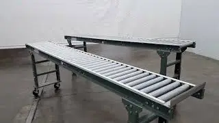 E318702 - Uline Gravity Roller Conveyor 240\