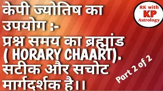 Prashna Samay Kaa Brahmaand2#Learn# KP#Astrology#केपी#ज्योतिष#