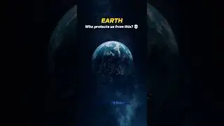 Deadly Gamma Rays vs. Earth's Protector 💀 #Space #Earth #Sun