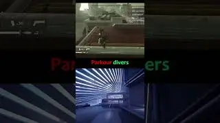 Parkour Divers in Helldivers 2