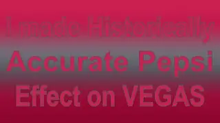 I Made Historically Accurate Pepsi Effect on VEGAS #videologoediting