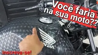 Envelopar a moto vi mais desvantagens do quê vantagens