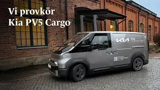 Vi provk&ouml;r Kia PV5 Cargo - Kias f&ouml;rsta helt elektriska transportbil