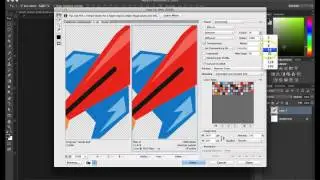 Saving for Web in Adobe PhotoShop CC (2014)