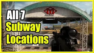 All 7 Subway Station Locations on Warzone Map (Don't get lost again!)