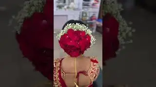 Very quick and easy flower bun ❤️