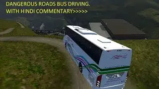 Volvo 9700 Bus Driving on Dangerous Roads ETS2  (IN HINDI)