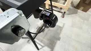 Centaur Forge Handy Coal Forge with Dayton electric blower: initial setup impression 