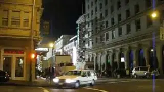 Film Shoot Geary Street San Francisco California