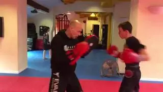 Matt Smith Training one to one with Sensei David Breed - Evade