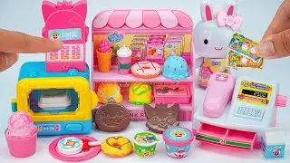 [toy asmr] Pink Rabbit Automatic Kitchen Appliance Playset ASMR Satisfying with Unboxing Review Toys