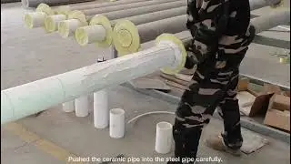 Howe to Install Alumina Ceramic Pipe?&mdash;&mdash;Chemshun Wear-resistant Ceramic Pipe Installation Process