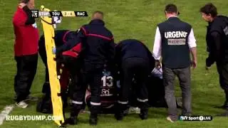 Florian Fritz touch&eacute; &agrave; la t&ecirc;te et reviens sur le terrain