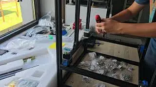 Formbot Voron Trident assembly - part 3 - rail linears