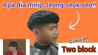 MIRIP ASISTEN PELATIH TIMNAS INDONESIA/CARA MUDAH POTONG RAMBUT PRIA 2022 TWO BLOCK