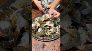 Yummy Mud crab cooking