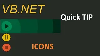 Visual Basic Episode 12: Quick tip on Using Icons