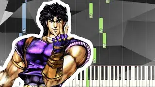Jonathan Joestar Theme (Fukutsu Mushinno Sakebi) - Piano Tutorial