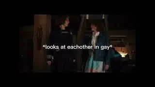 Robin and Nancy being gay for each other for 4 minutes straight