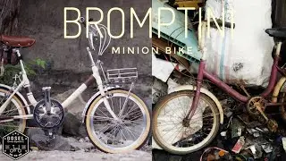 Restorasi Sepeda Minion (BROMPTINI)  | NGOPREK SEPEDA LU