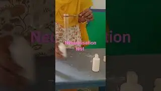 Neutralisation test#science experiments @happylearningtutor