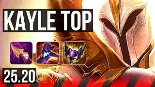 KAYLE vs MALPHITE (TOP) | 1000+ games | KR Master | 25.20