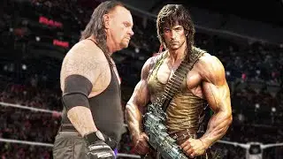 Undertaker vs Rambo Iron Man Match
