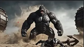 KING KONG vs VENOM | The Final Battle in Karachi | Emotional Monster Movie  | Full Cinematic Story