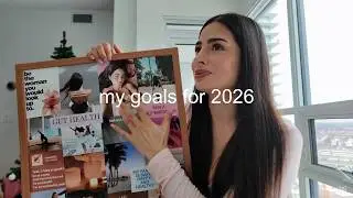 2026 VISION BOARD  🎀 manifesting my dream life + 11 reflection journal prompts!