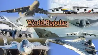 Top 10 World Most Powerful Aircrafts | Military & Giant Planes That Rule the Sky