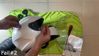 Fixing Motorcycle Helmet HJC C70's Visor Mechanism