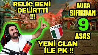 SIFIRDAN ASAS #9 | RELİC DELİRTTİ!! | YENİ CLAN İLE PK !! | Nowa Online World