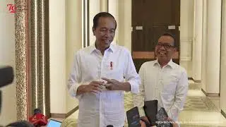 Keterangan Pers Presiden Jokowi Saat Ajak Media Tinjau Kawasan Istana, IKN, 29 Juli 2024