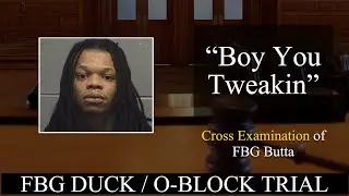 FBG Butta goes at it with defense lawyer until the very end at FBG Duck O Block trial