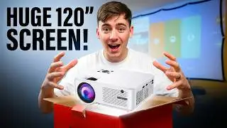 BOMAKER HD Outdoor WIFI Projector: Hands-on Review | Unboxing