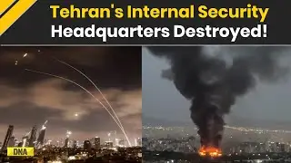 Israel Vs Iran: Israel Strikes Iran's Internal Security Headquarters Destroyed, Says IDF | Tehran