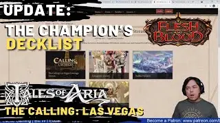 DECK List of the CHAMPION, Tyler Horspool, of The Calling Las Vegas - Photos | Flesh and Blood & CFB